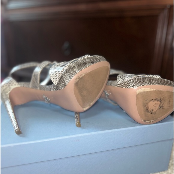 Prada snakeskin heels - Picture 3 of 6